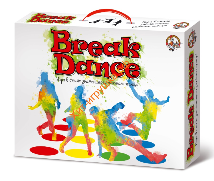 Игра для детей и взрослых Твистер "Break Dance" 01919